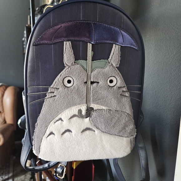 Hot Topic Totoro Patterned Backpack - Picture 1 of 6